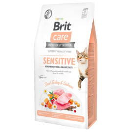 Brit Care Cat Grain Free Sensitive Healthy Digestion & Delicate Taste 7kg
