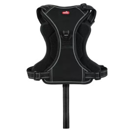 Zolux Szelki ze smyczą automatyczną Easyride XL czarne