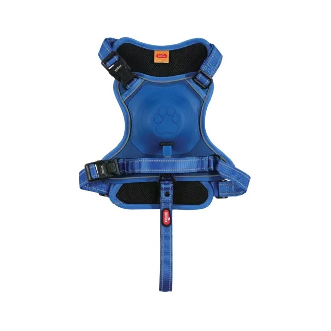 Zolux Szelki ze smyczą automatyczną Easyride XL niebieskie