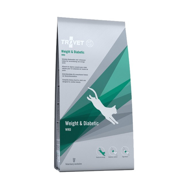 Trovet WRD Weight & Diabetic dla kota 3kg