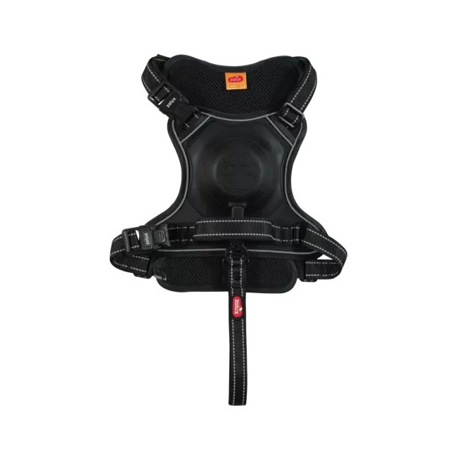 Zolux Szelki ze smyczą automatyczną Easyride M czarne