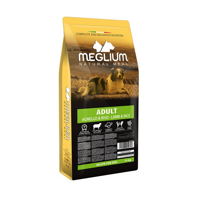 Meglium Dog Adult Lamb & Rice 14kg