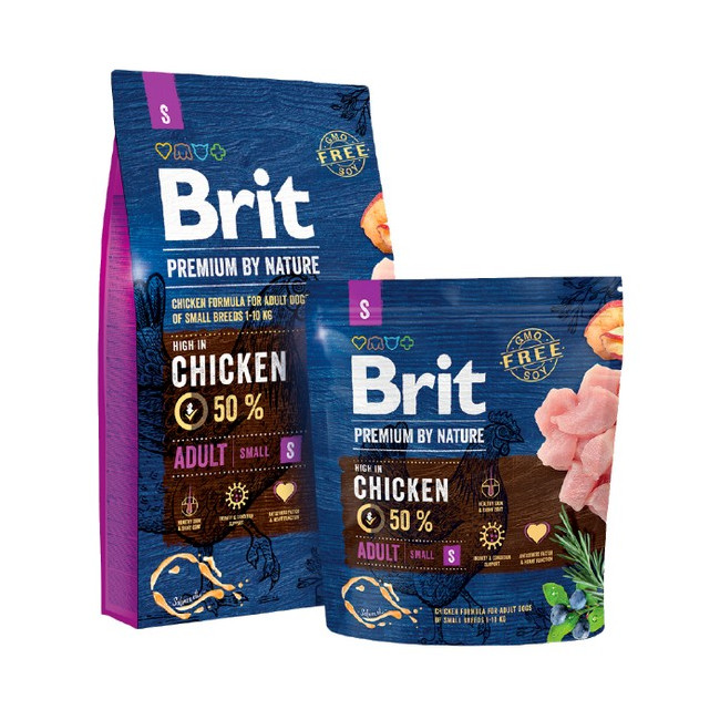 Brit Premium By Nature Adult S Small 8kg