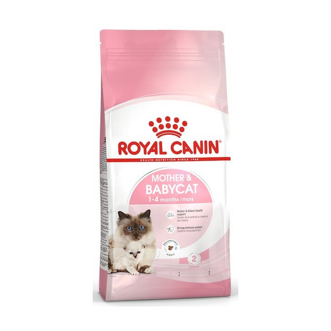 Royal Canin Mother&Babycat karma sucha dla kotek w okresie ciąży, laktacji i kociąt od 1 do 4 miesiąca 2kg