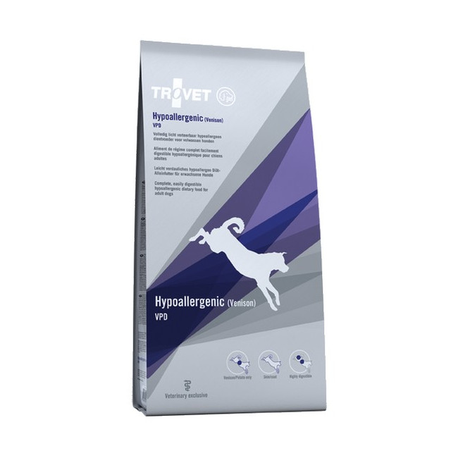 Trovet VPD Hypoallergenic Dziczyzna dla psa 3kg
