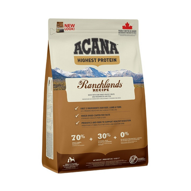 Acana Highest Protein Ranchlands Dog 2kg