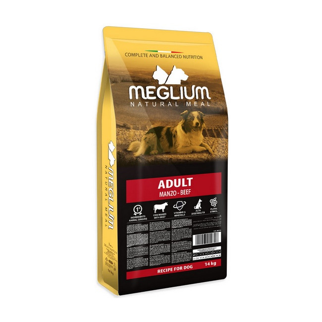 Meglium Dog Adult Beef 14kg