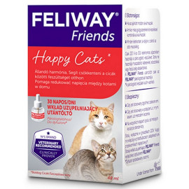 Feliway Friends - kocie feromony Wkład uzupełniający 48ml (30 dni)