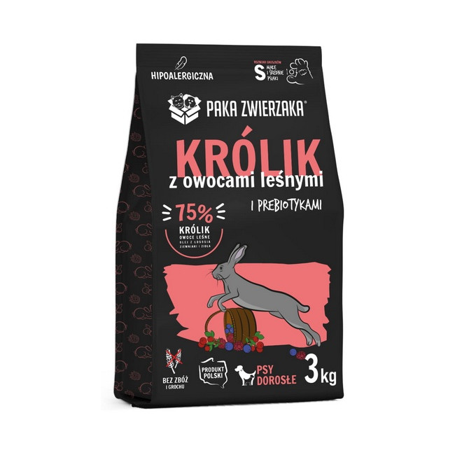 Paka Zwierzaka Seventh Heaven Królik z owocami leśnymi S 3kg
