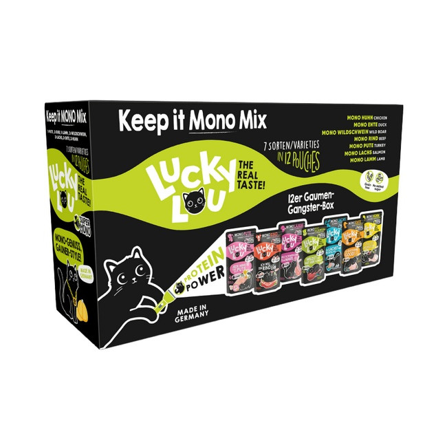 Lucky Lou SuperMono Keep it Mono Mix Multipack saszetki 12x125g