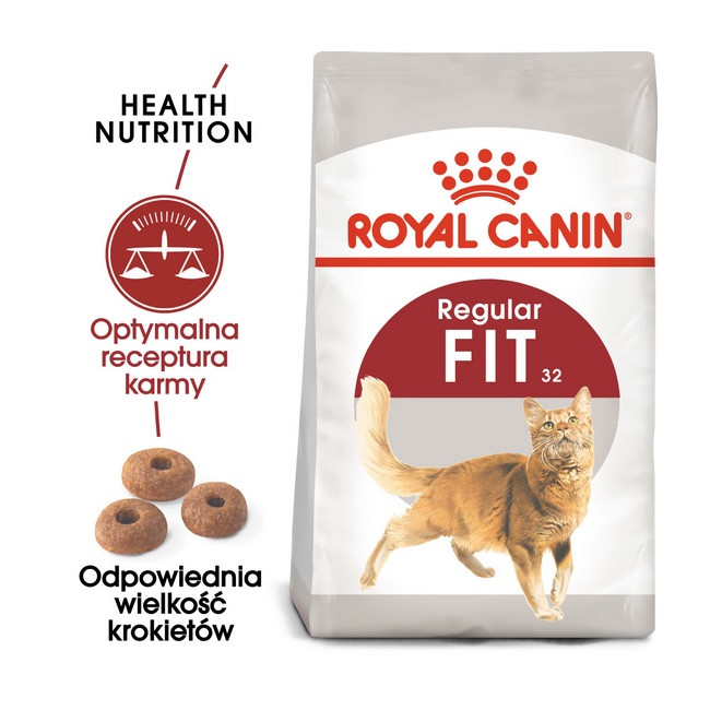 Royal Canin Fit karma sucha dla kotów dorosłych, wspierająca idealną kondycję 2kg