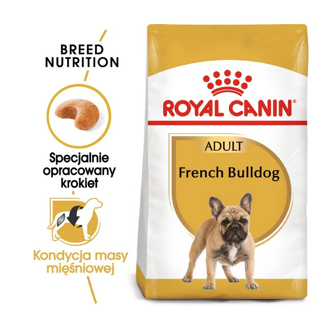 Royal Canin French Bulldog Adult karma sucha dla psów dorosłych rasy buldog francuski 3kg