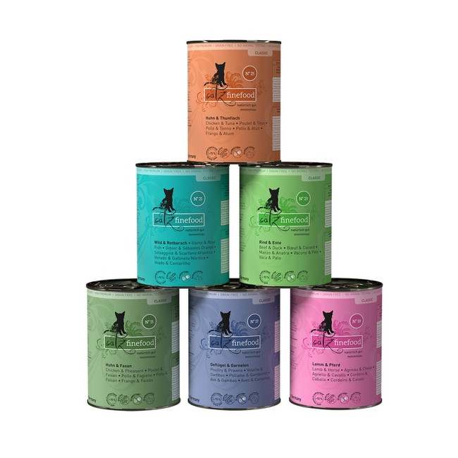 Catz Finefood Classic Collection II puszki multipack N.15-25 6x400g