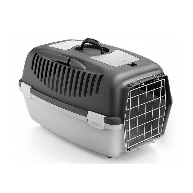 Stefanplast Transporter Gulliver 2 metalowe drzwi szary [97211]