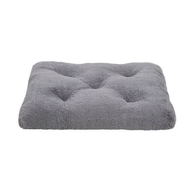 MIMIKO Pets Legowisko Shaggy prostokątne XL 85x65cm szare