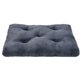 MIMIKO Pets Legowisko Shaggy prostokątne XL 85x65cm grafitowe