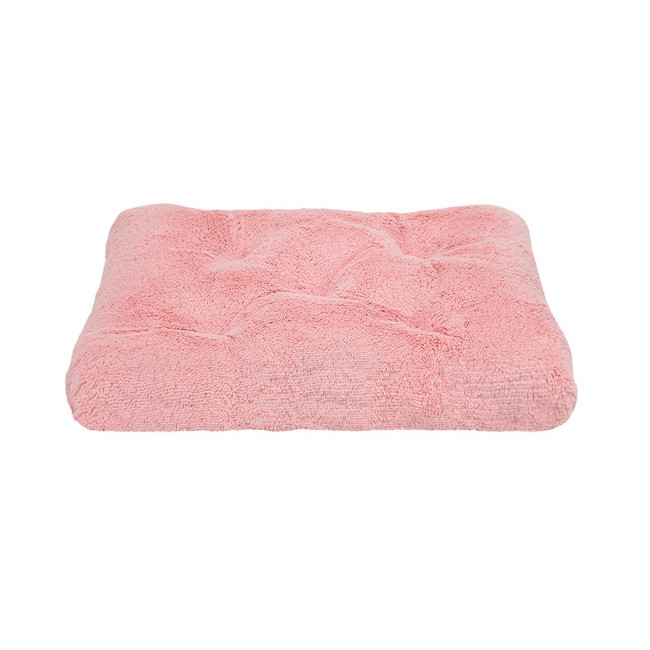 MIMIKO Pets Legowisko Shaggy prostokątne XL 85x65cm różowe