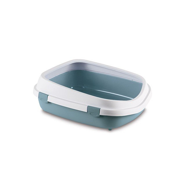 Stefanplast Kuweta Jumbo dla dużych kotów szaroniebieska [96860]