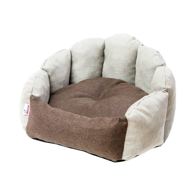 Diversa Legowisko Miss Shell małe beż/brąz