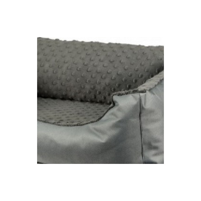 Bimbay Pokrowiec do kanapy Minky r.2 - 80x65cm szary-grafit