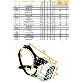 Dingo Kaganiec metalowy nr.7A Rottweiler duży