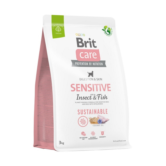 Brit Care Sustainable Sensitive Insect & Fish 3kg