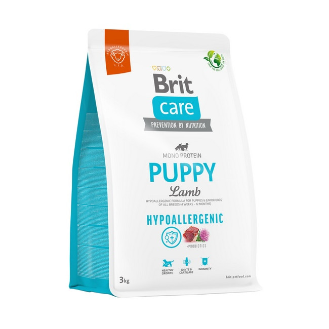 Brit Care Hypoallergenic Puppy Lamb 3kg