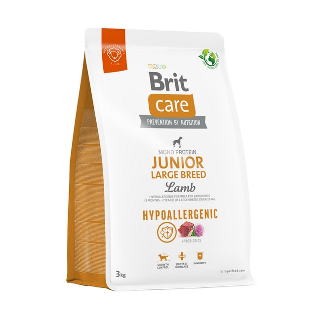 Brit Care Hypoallergenic Junior Large Lamb 3kg
