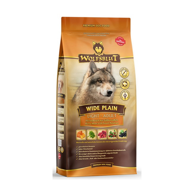 Wolfsblut Dog Wide Plain Adult Light - konina i bataty 2kg