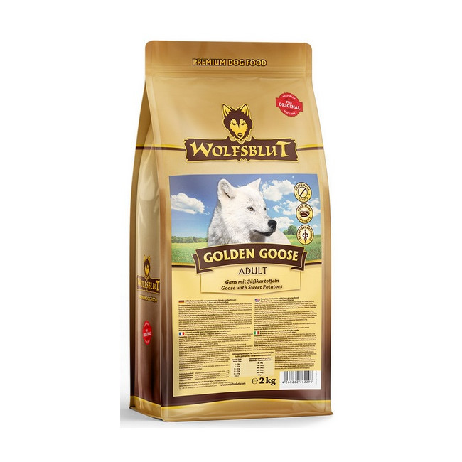 Wolfsblut Dog Golden Goose Adult - gęś i bataty 2kg