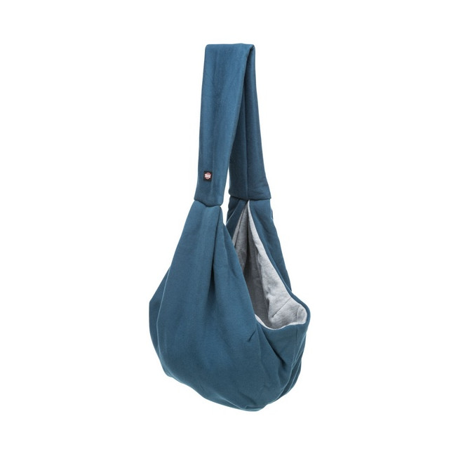 Trixie Nosidło przednie Soft do transportu zwierząt niebieski-jasnoszary