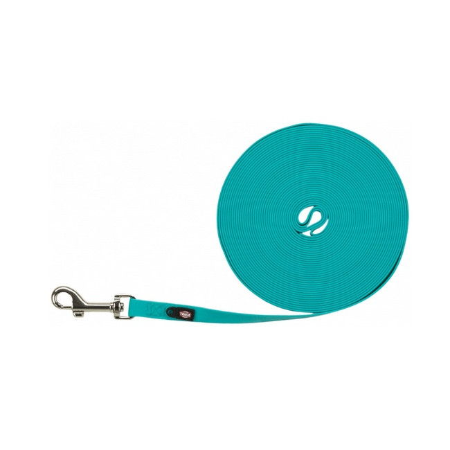 Trixie Easy Life Smycz do tropienia M-L 10m/13mm taśma błękit oceaniczny [19951]