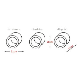 Gattino Drapak 12 Mia biały