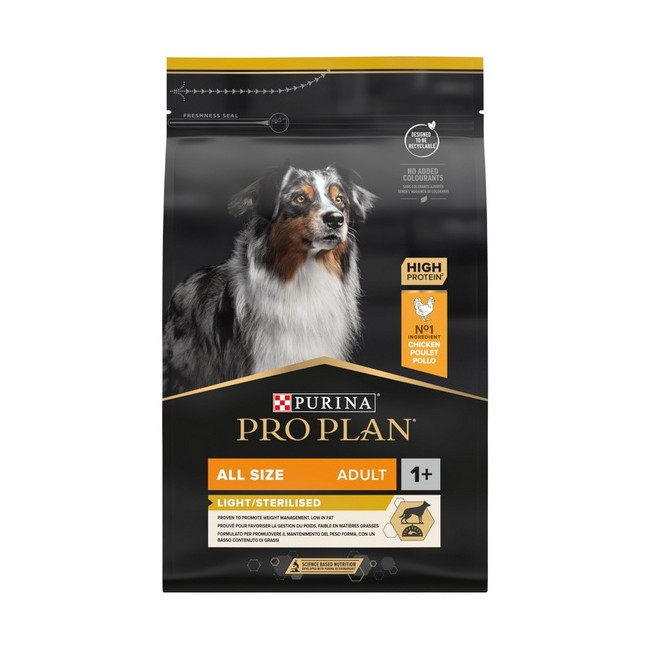 Purina Pro Plan Adult All Size Light/Sterilised 3kg