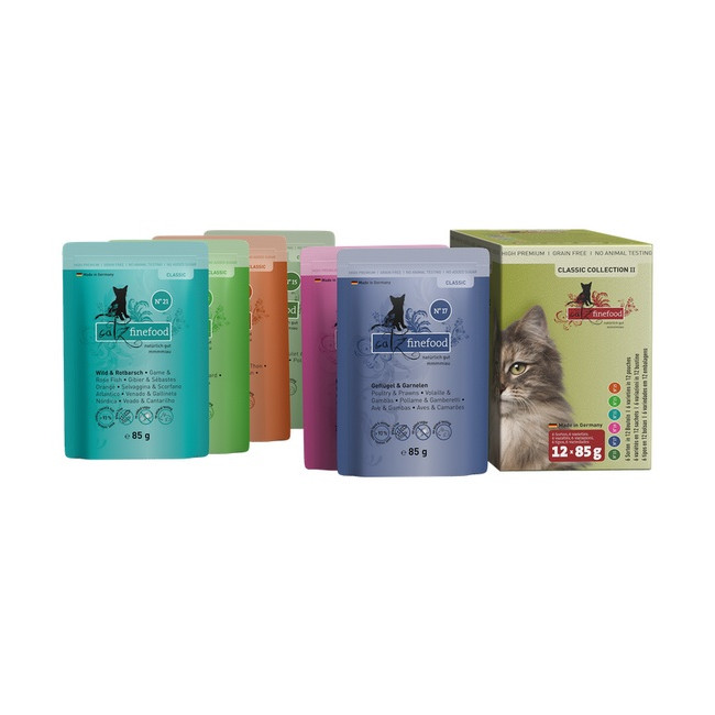 Catz Finefood Classic Collection II saszetki multipack N.15-25 12x85g