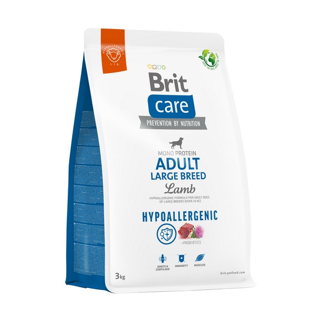 Brit Care Hypoallergenic Adult Large Lamb 3kg