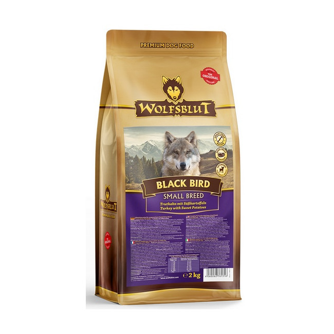 Wolfsblut Dog Black Bird Adult Small - indyk i bataty 2kg