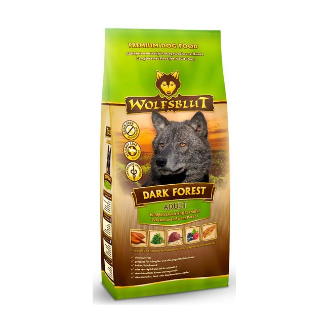 Wolfsblut Dog Dark Forest - dziczyzna i bataty 2kg