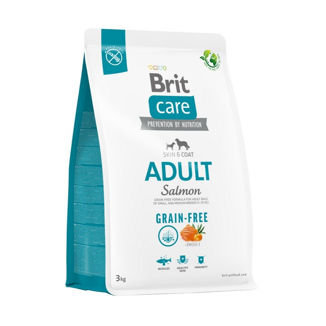 Brit Care Grain Free Adult Small & Medium Salmon 3kg