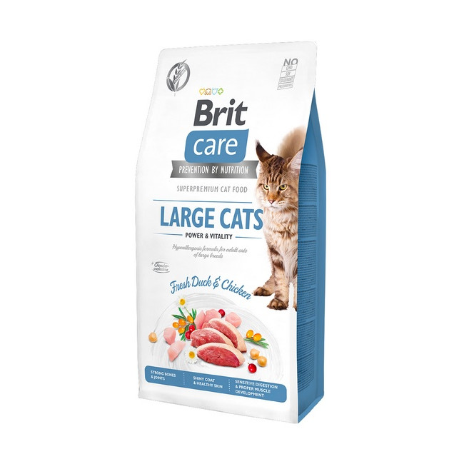 Brit Care Cat Grain Free Large Cats Power & Vitality 2kg