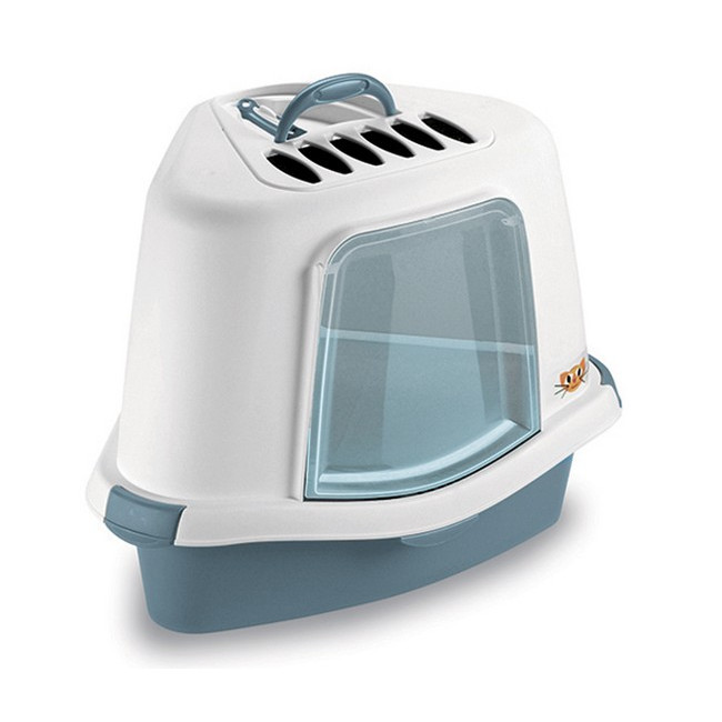 Stefanplast Toaleta Sprint corner szaroniebieska z łopatką gratis [96815]