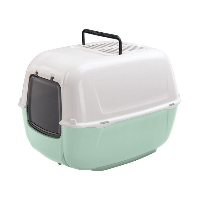 Ferplast Prima New Toaleta dla kota biało-pistacja [72053799EL]