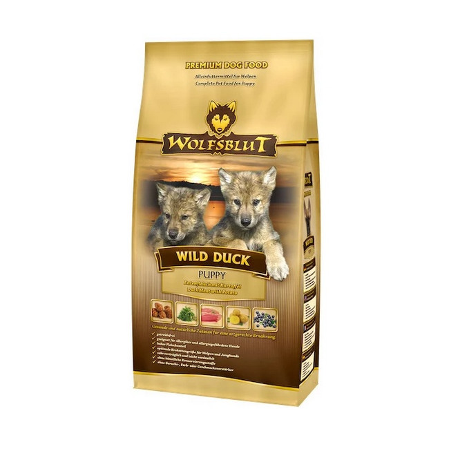 Wolfsblut Dog Wild Duck Puppy - kaczka i bataty 2kg