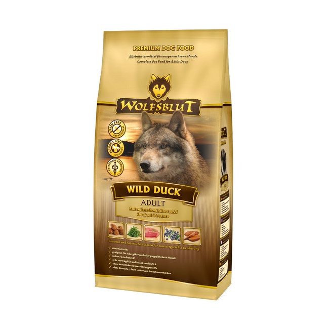 Wolfsblut Dog Wild Duck - kaczka i ziemniaki 2kg