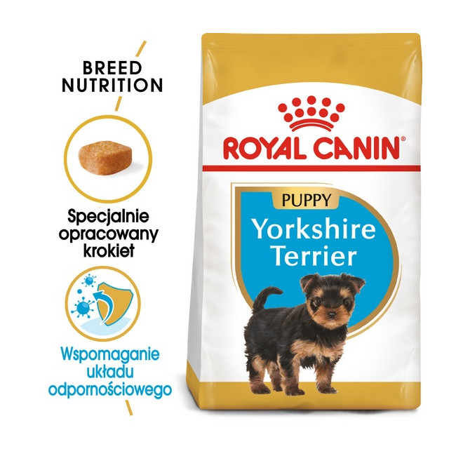 Royal Canin Yorkshire Terrier Puppy karma sucha dla szczeniąt do 10 miesiąca, rasy yorkshire terrier 1,5kg