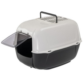 Ferplast Prima New Toaleta dla kota biało-czarna[72053799EL]