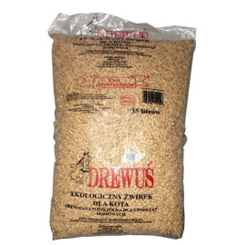 Drewuś 35L (15kg) żwir drewniany