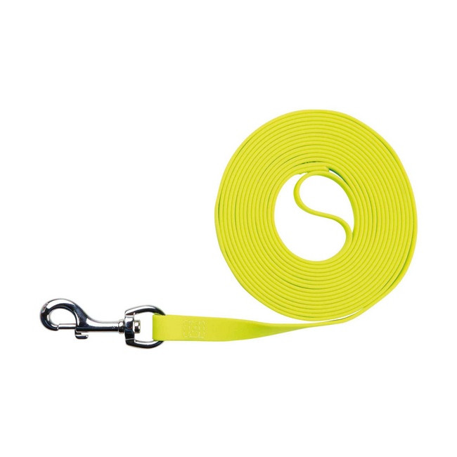 Trixie Easy Life Smycz do tropienia M-XL 5m/17mm odblaskowa żółty neonowy [20717]