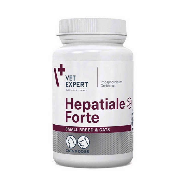 Hepatiale Forte małe psy i kot  40 kapsułek
