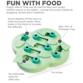 Nina Ottosson Puppy Hide 'N Slide Green - gra edukacyjna [69538]